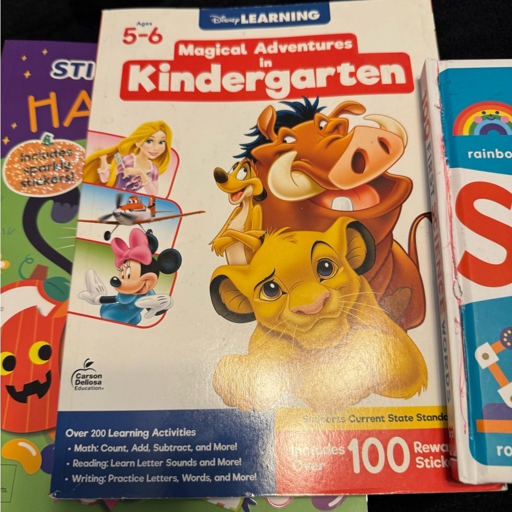 📚 Kids Learning Book Bundle – Wipe-Clean, Sticker & Activity Books K-1 - Picture 9 of 12